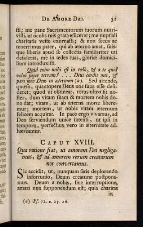 31-41, Caput XVIII - XXI