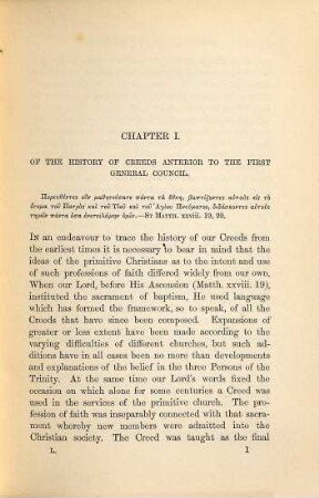 The History of the creeds