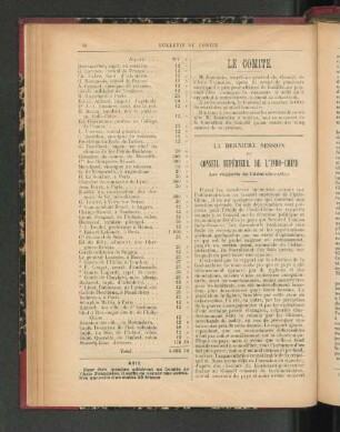 La Derniére Session de Conseil Supèrior de l'Indo-Chine.