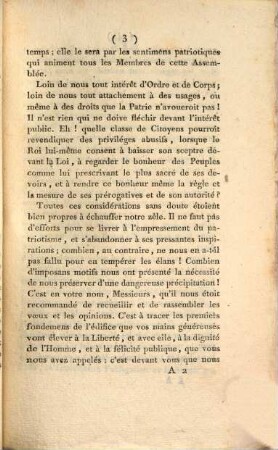 Rapport Fait Par M. L'Archevêque De Bordeaux Au nom du Comité choisi par l'Assemblée Nationale, pour rédiger un Projet de Constitution, dans la Séance du Lundi 27 Juillet 1789