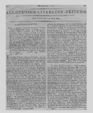 Linchens Feyerabende. Bd. 1. Eine Toilettenschrift für Frauenzimmer. Hrsg. von F. B. Beneken. Hannover: Ritscher 1796