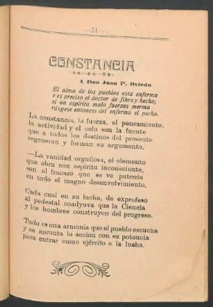 Constancia