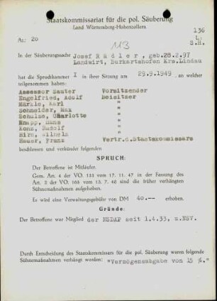 Rädler, Josef