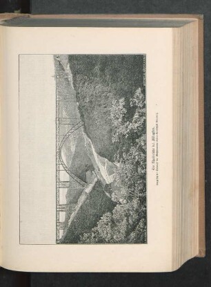 Die Thalbrücke bei Müngsten. Ausgeführter Entwurf der Maschinenbau-Actien-Gesellschaft Nürnberg