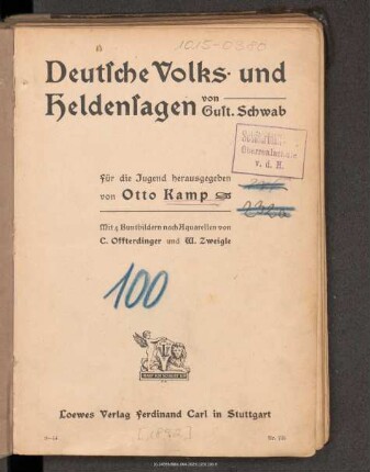 Deutsche Volks-und Heldensagen