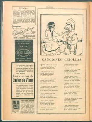 Canciones criollas