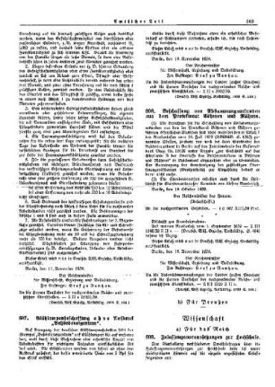 Zulassungsvoraussetzungen zur Hochschule : [Wissenschaft] ; [Für das Reich] ; [Amtliche Erlasse] ; [Amtlicher Teil]
