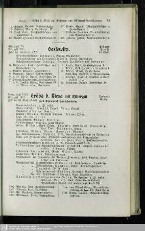 Gröba b. Riesa mit Rittergut und Eisenwerk Lauchhammer