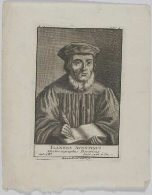 Bildnis des Ioannes Aventinus