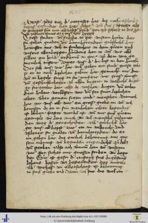 [40v - 41v] Brief an Peter Schott dem Ä. zum Tod seines Sohnes Peter Schott.