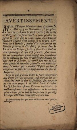 Epitres sur le formulaire : ou le Quichotisme nouveau