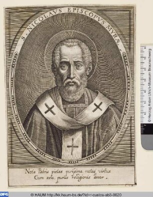 Hl. Nicolaus Episcopus Myrae