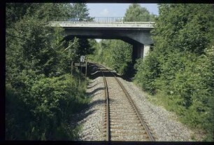 Strecke in km 14+200