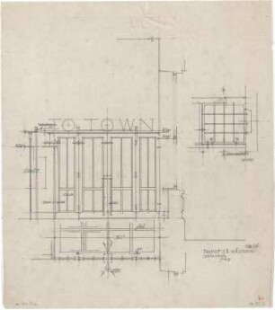 Döllgast, Hans; München; Hauptbahnhof, Nr. 9B - Windfang (Ansicht)