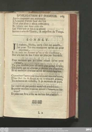 Sonnet.