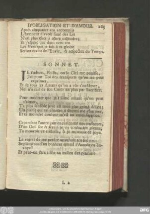 Sonnet.