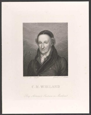 Porträt Christoph Martin Wieland (1733-1813)