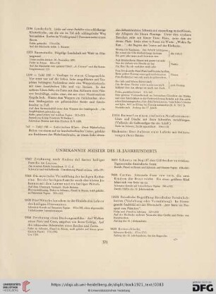 Unbekannte Meister des 18. Jahrhunderts