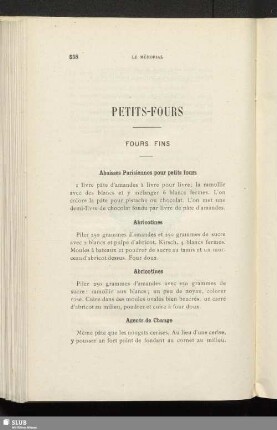Petits-Fours