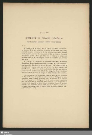 Planche XIV Intérieur Du Ciboire Précédent Art Lorrain, Seconde Moitié Du XIIe Siècle