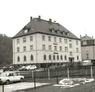 Bad Schandau, Dresdner Straße 3. Rathaus (um 1925)