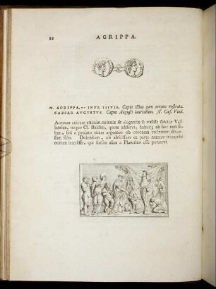 Agrippa. [ ... mit Abbildungsbeschreibung].