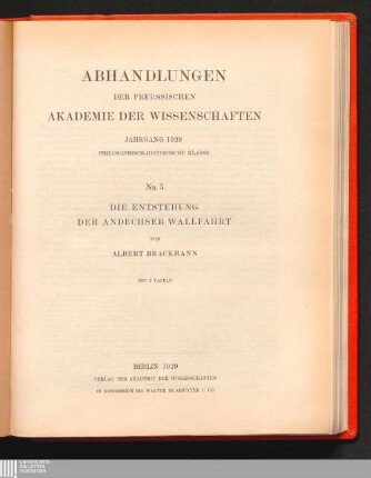 Die Entstehung der Andechser Wallfahrt