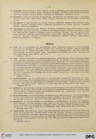 Möbel (Nr. 158-195)