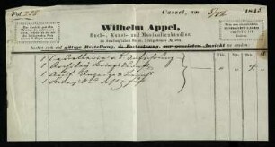 Appel, Wilhelm
