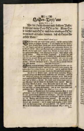 2-24, Leich-Sermon.