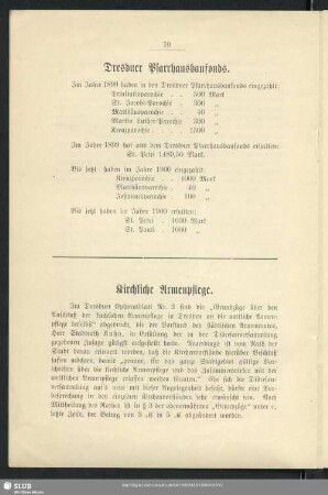 Kirchliche Armenpflege
