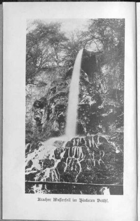 Uracher Wasserfall im Hinteren Brühl
