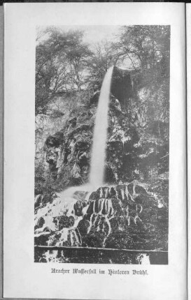 Uracher Wasserfall im Hinteren Brühl