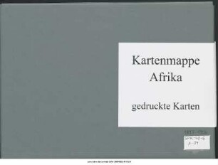 Nordostafrika, ganz und größere Teile : 1897-1906 : Kartensammlung