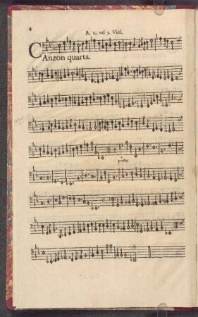 Canzon Quarta.
