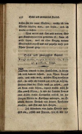 Sechs und zwanzigstes Kapitel.