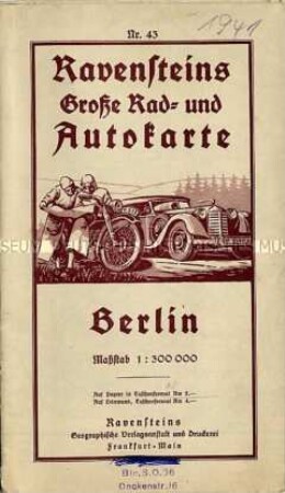 Verkehrskarte von Berlin