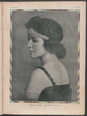 Belleza argentina : Señora Marta Aldao de Hileret