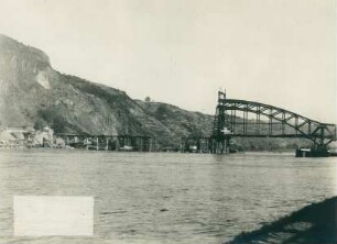 Rheinbrücke bei Remagen, Deutschland, 1917