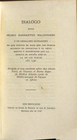 Tres Relaciones históricas : Gibraltar, Los Xerves, Alcazarquivir. 1540, 1560, 1578