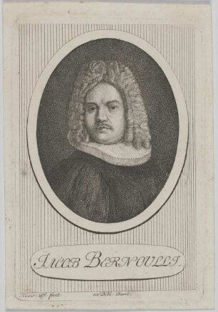 Bildnis des Jacob Bernoulli
