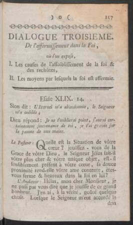 Dialogue Troisieme