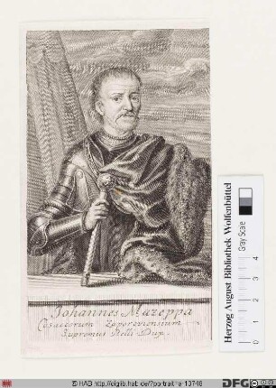 Bildnis Iwan Stepanowitsch Mazepa (Masepa)