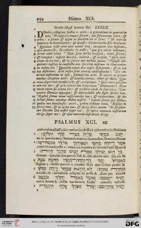 (Psalmus XCI - C)