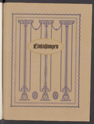 Einfassungen
