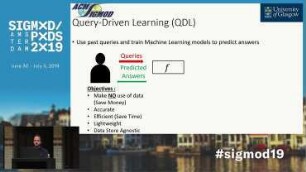 Query-Driven Learning for Next Generation Predictive Modeling and Analytics