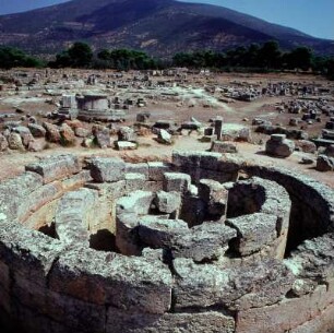 Epidauros. Tholos im Heiligtum des Asklepios