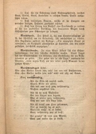 Ganz nothwendig.