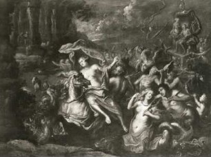 Unbekannter Künstler. Hochzeit des Neptun und der Amphitrite. Öl auf Leinwand; 178 x 235 cm. Dresden: Staatliche Kunstsammlungen, Gemäldegalerie Alte Meister Inv. Nr. S 792