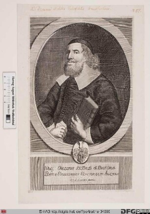 Bildnis Wolfgang Crell (lat. Evodius)